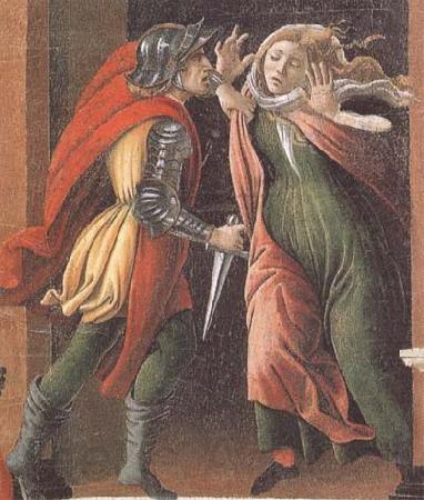 Sandro Botticelli Stories of Lucretia